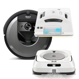 Промо пакетСвържете се с нас, за да Ви направим ... Roomba i7, Braava Jet M6, Hobot 298